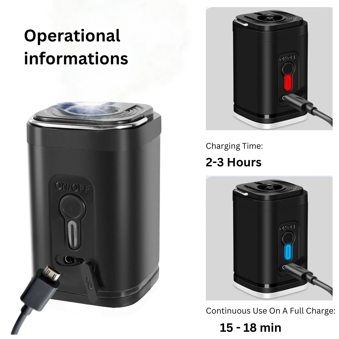LED Portable Rechargeable Electric Air Pump Lantern